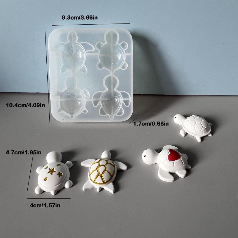 Soap Making Name - Turtle Shape Silicone Mould Set, Creative