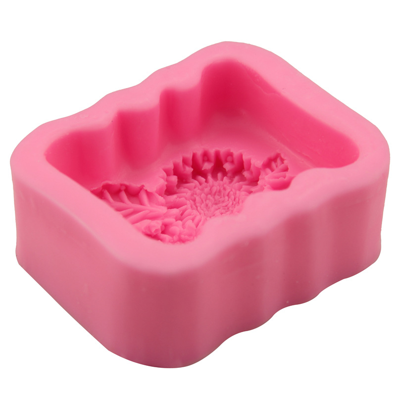 3D Square Flower Silicone Soap - Soap Making Homemade のレビューと価格