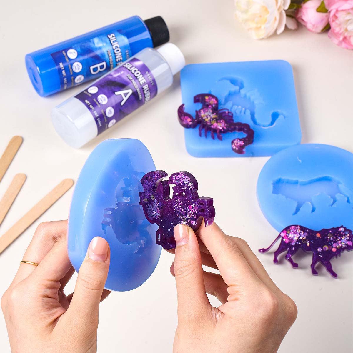 118ml/296ml Silicone Mold Maki - Soap Making Lab のレビューと価格