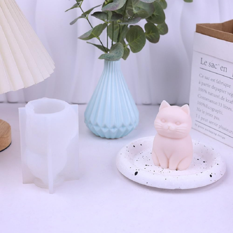 3D Fat Cat  Animal Silicone Ca - Soap Making Animal Fat のレビューと価格