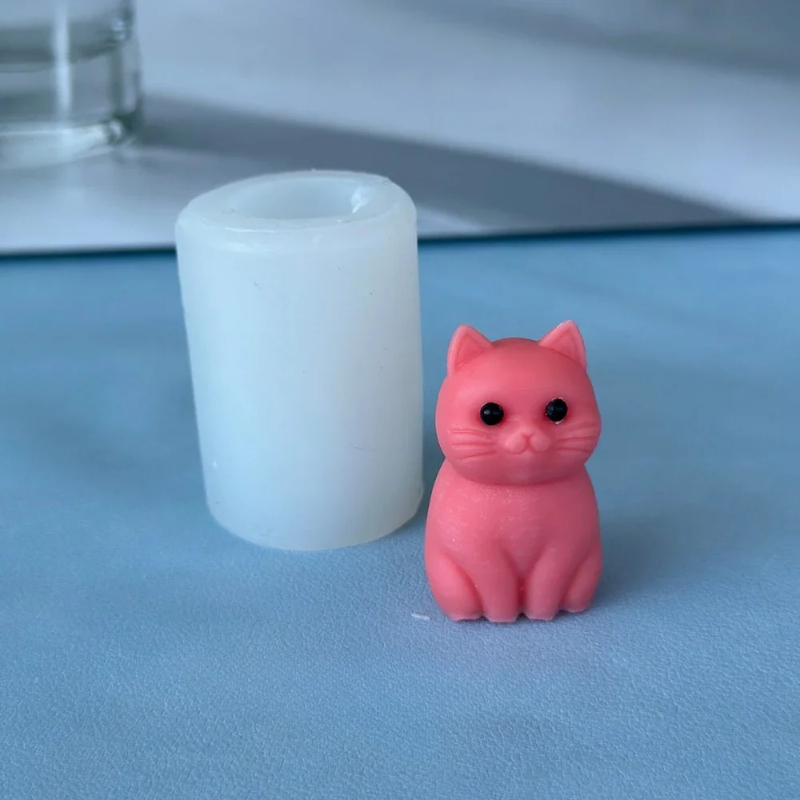 3D Fat Cat  Animal Silicone Ca - Soap Making Animal Fat のレビューと価格