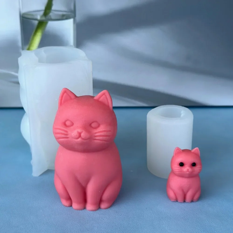 3D Fat Cat  Animal Silicone Ca - Soap Making Animal Fat のレビューと価格