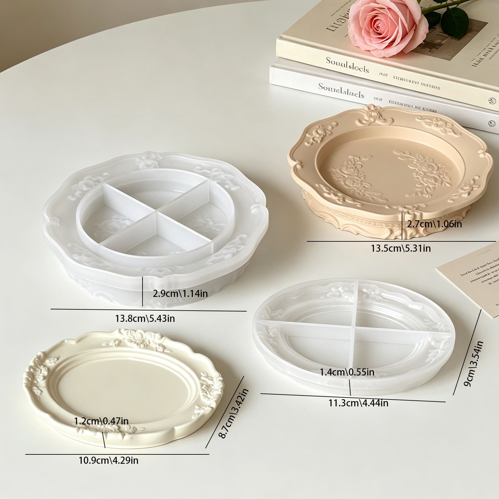 Elegant Vintage Baroque Lace S - Soap Making Name のレビューと価格