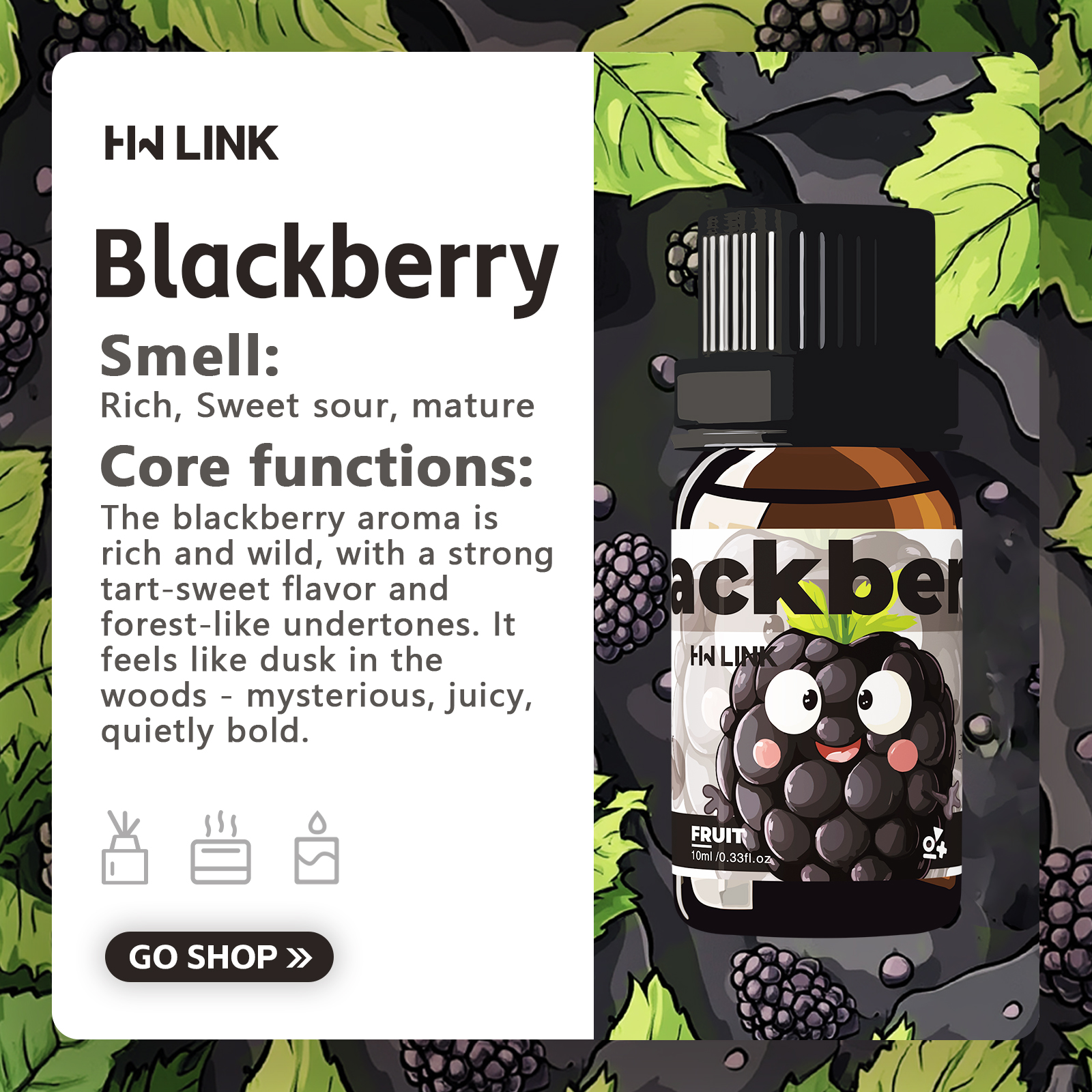 Blackberry Essential Oil Black - Soap Making Ingredients のレビューと価格