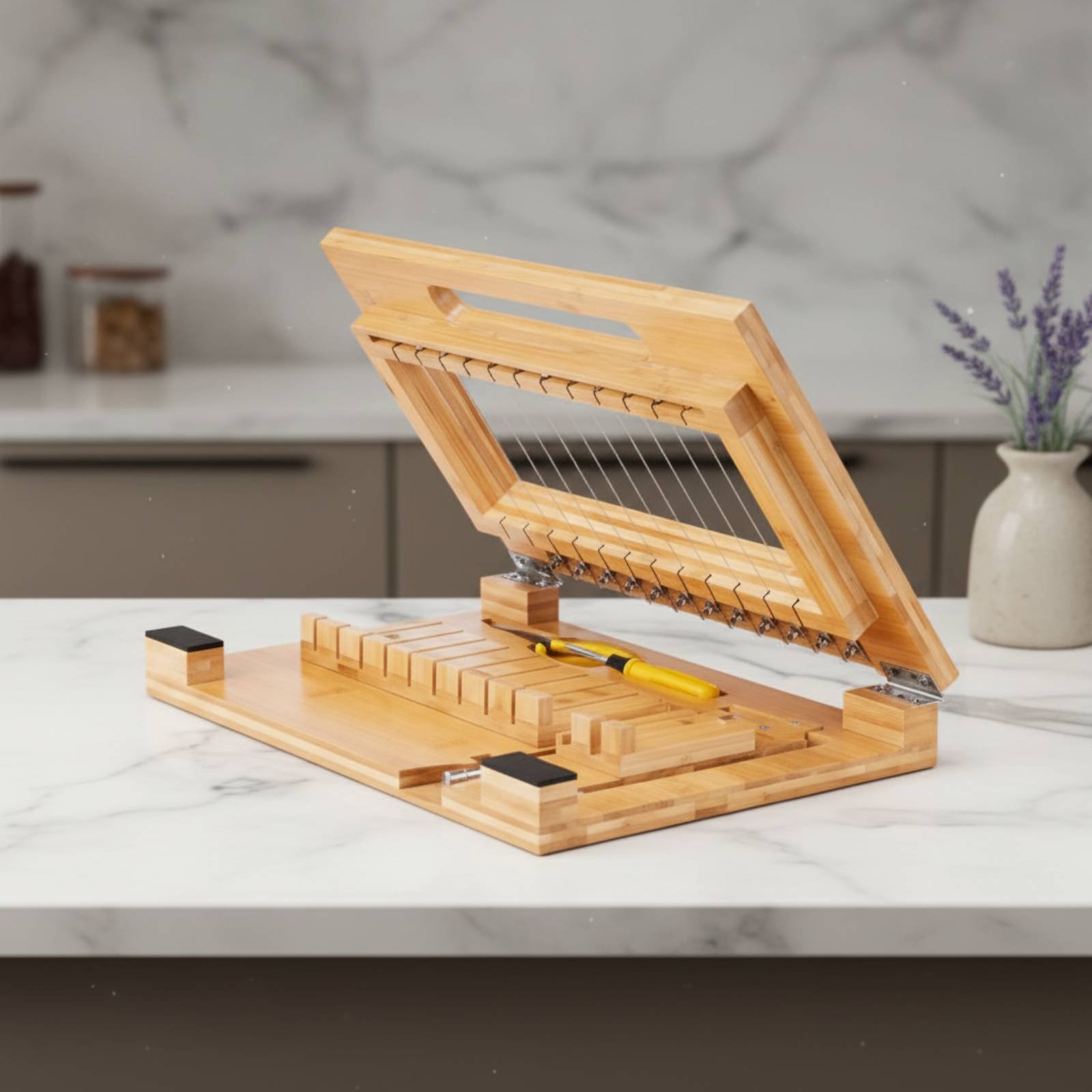 Bamboo Soap Cutter 2-in-1 Desi - Soap Making Home のレビューと価格