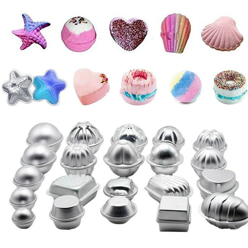 1 Pair Bath Bomb Molds Alumini - Soap Making Homemade のレビューと価格