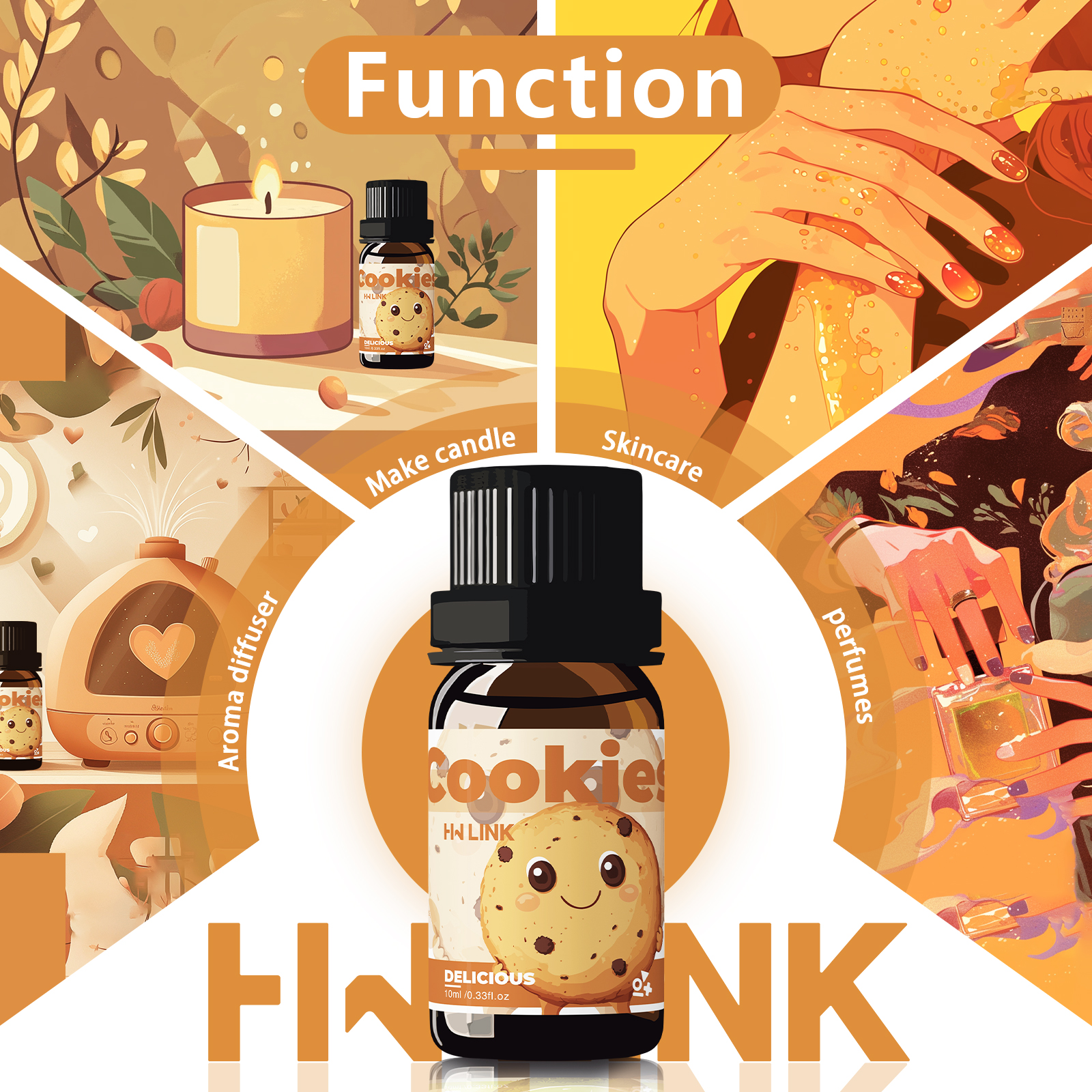 10ml Cookies Essential Oils Pe - Soap Making Ingredients のレビューと価格