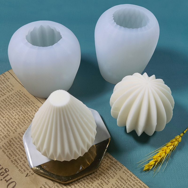 3D Silicone Candle Molds Geome - Soap Making Homemade のレビューと価格