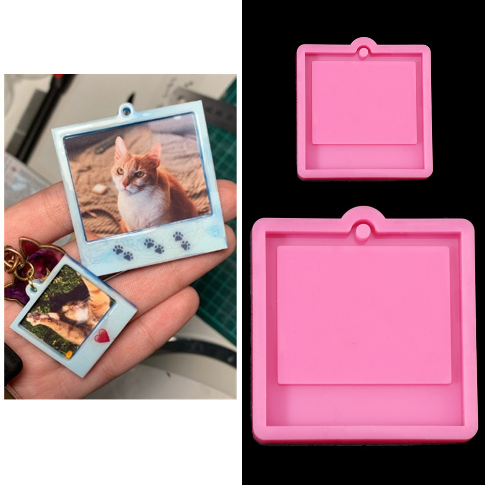 Photo Frame Epoxy Resin Keycha - Soap Making Name のレビューと価格