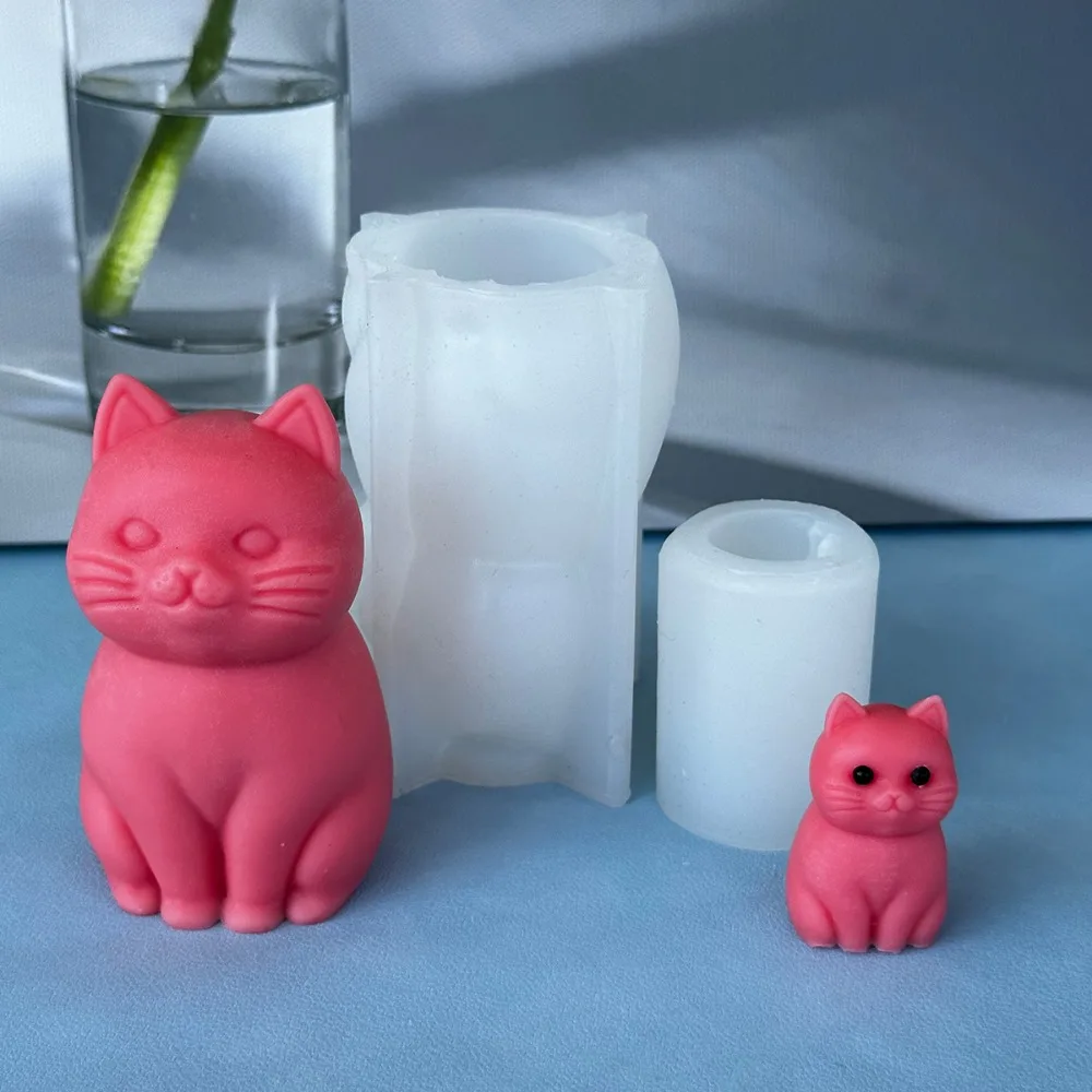3D fat cat  Animal Silicone Ca - Soap Making Animal Fat のレビューと価格