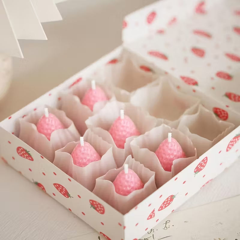 Strawberry Silicone Candle Mol - Soap Making Name のレビューと価格