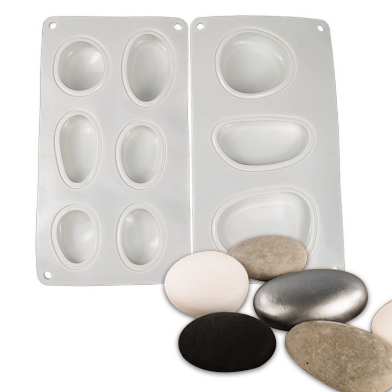 Multicavity Creative Pebble Si - Soap Making Home のレビューと価格
