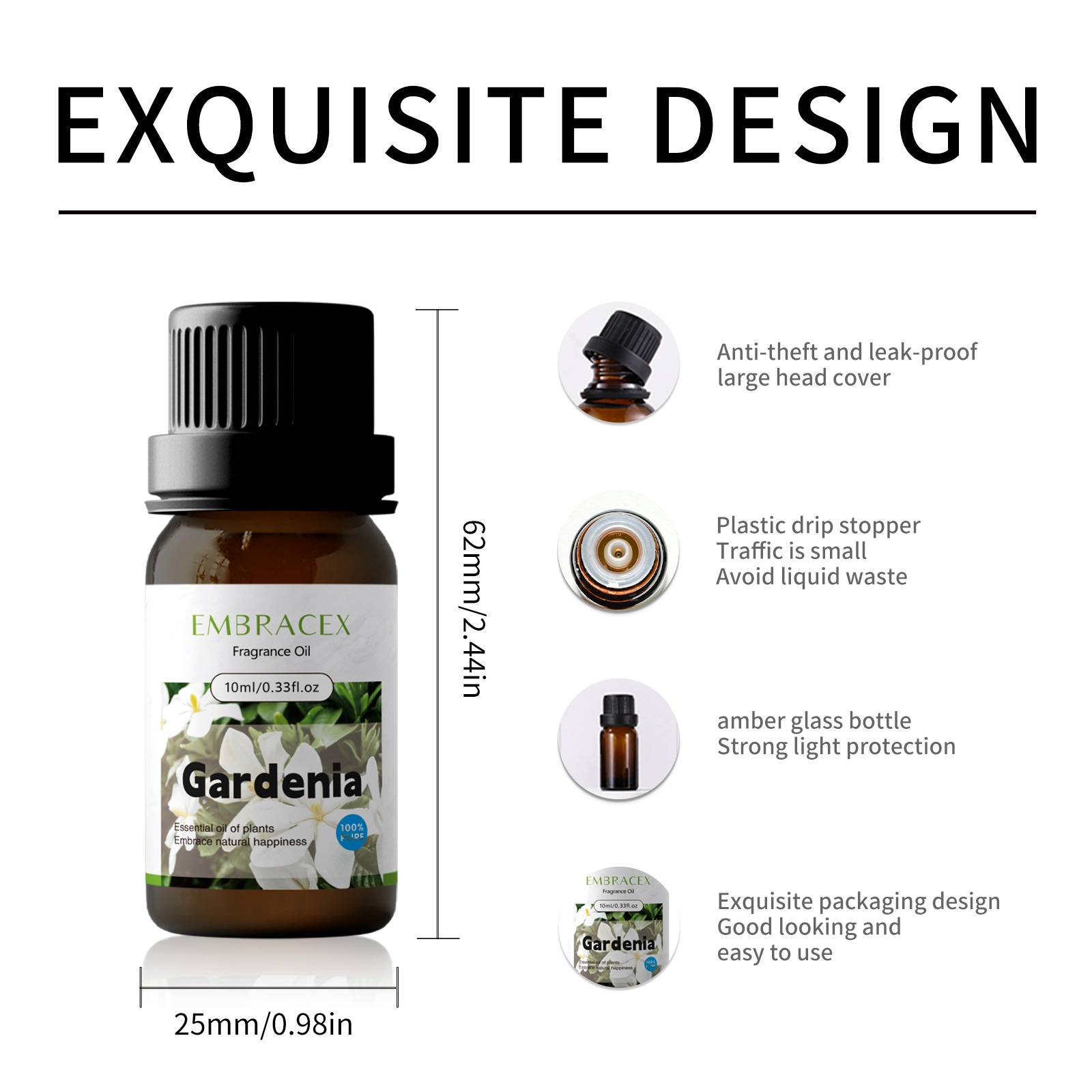 10ml Gardenia Essential Oil Ma - Soap Making Ingredients のレビューと価格