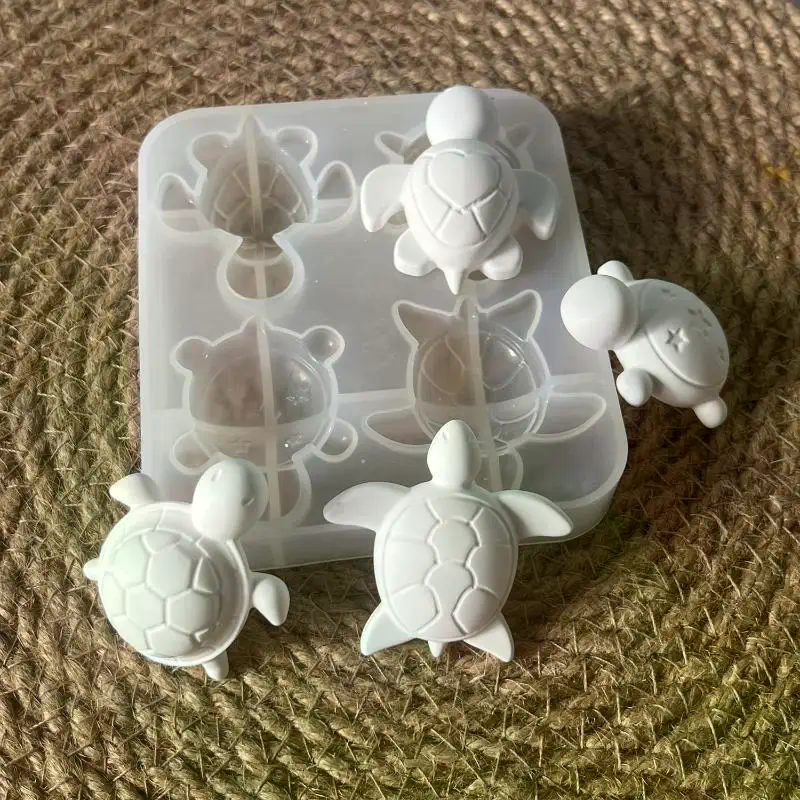 Four Turtles Plaster Silicone  - Soap Making Name のレビューと価格