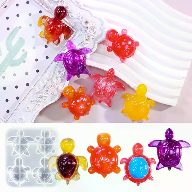 Four Turtles Plaster Silicone  - Soap Making Name のレビューと価格