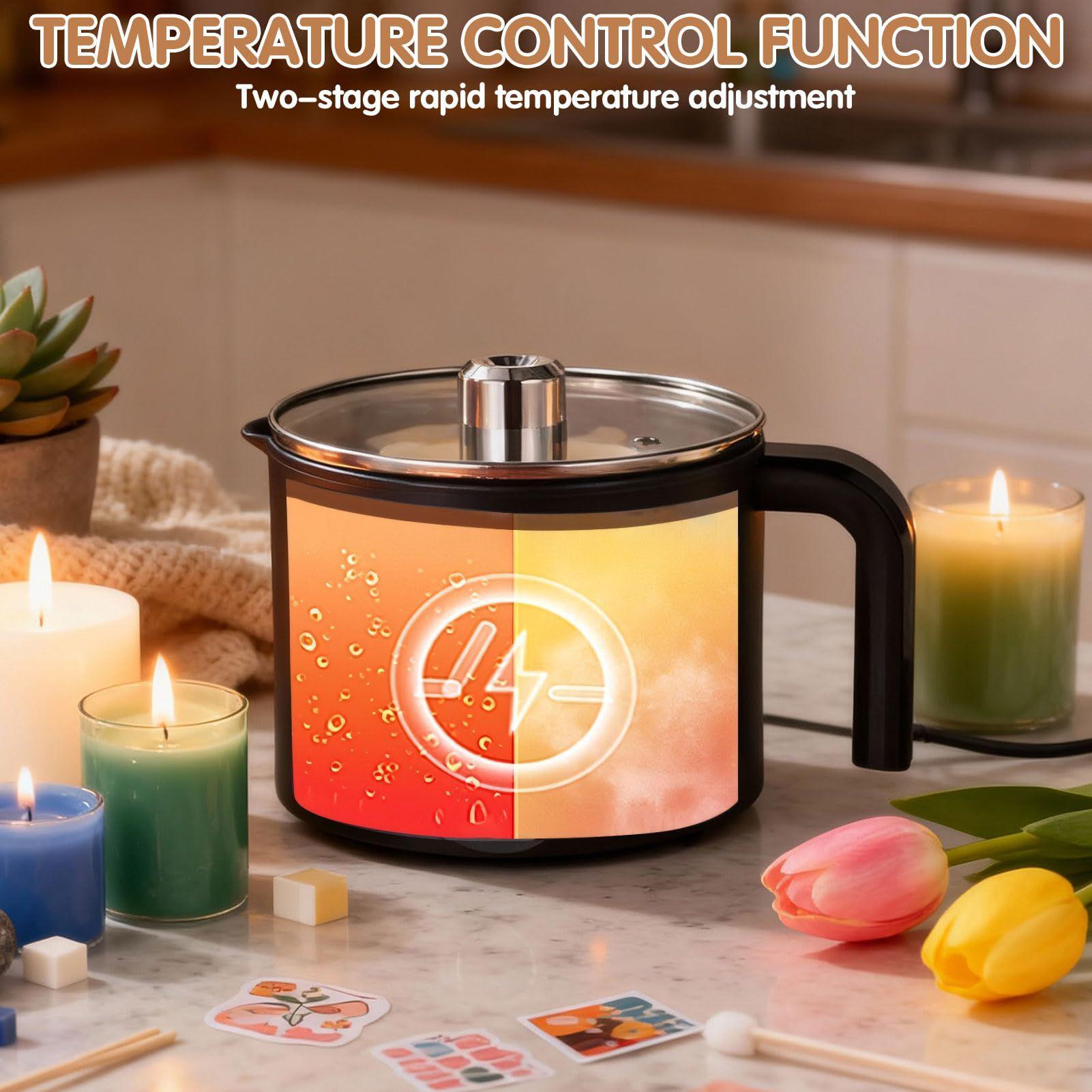 Candle Wax Melting Pot 1.5L La - Soap Making Home のレビューと価格
