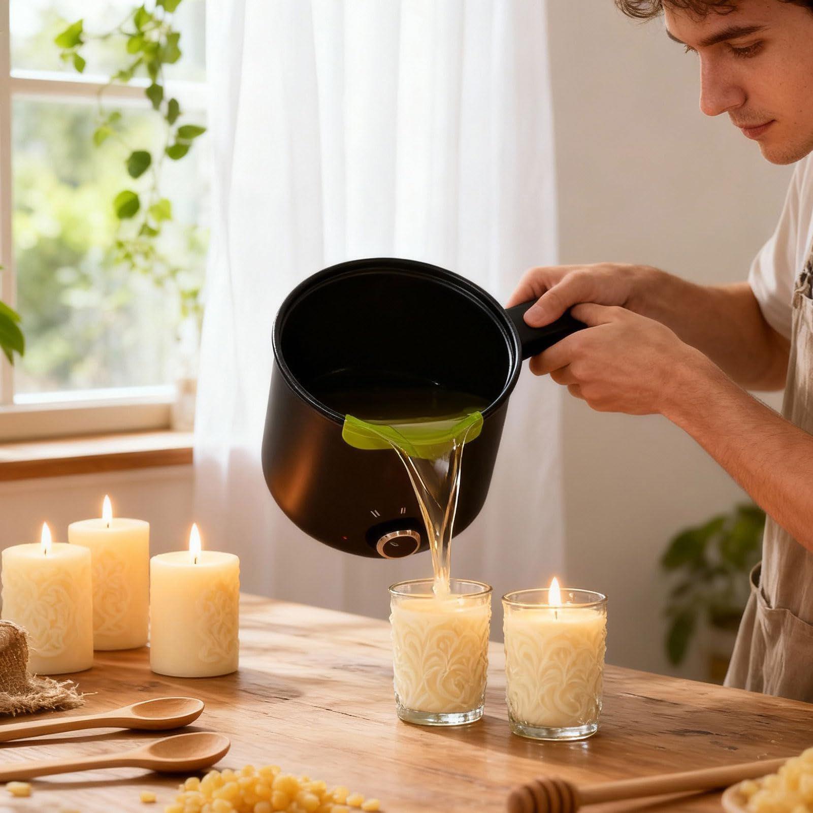 Candle Wax Melting Pot 1.5L La - Soap Making Home のレビューと価格