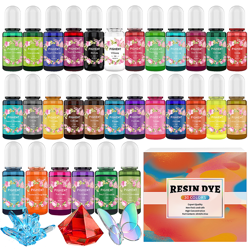DIY Epoxy Resin Pigment Kit Ca - Soap Making Ingredients のレビューと価格