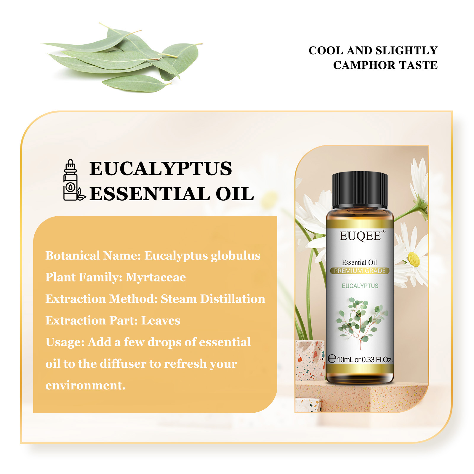 EUQEE 10ML Natural Essential O - Soap Making Ingredients のレビューと価格
