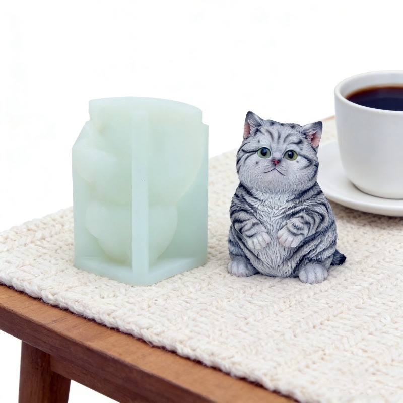 DIY Standing Fat Cat Silicone  - Soap Making Animal Fat のレビューと価格