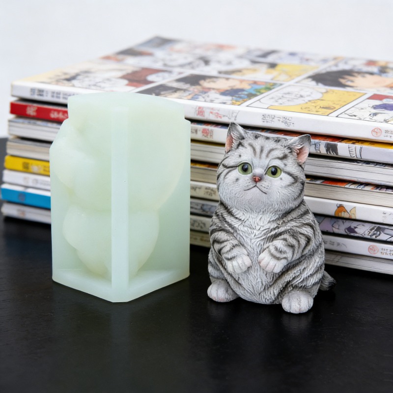 DIY Standing Fat Cat Silicone  - Soap Making Animal Fat のレビューと価格