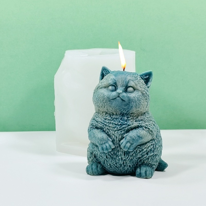 DIY Standing Fat Cat Silicone  - Soap Making Animal Fat のレビューと価格