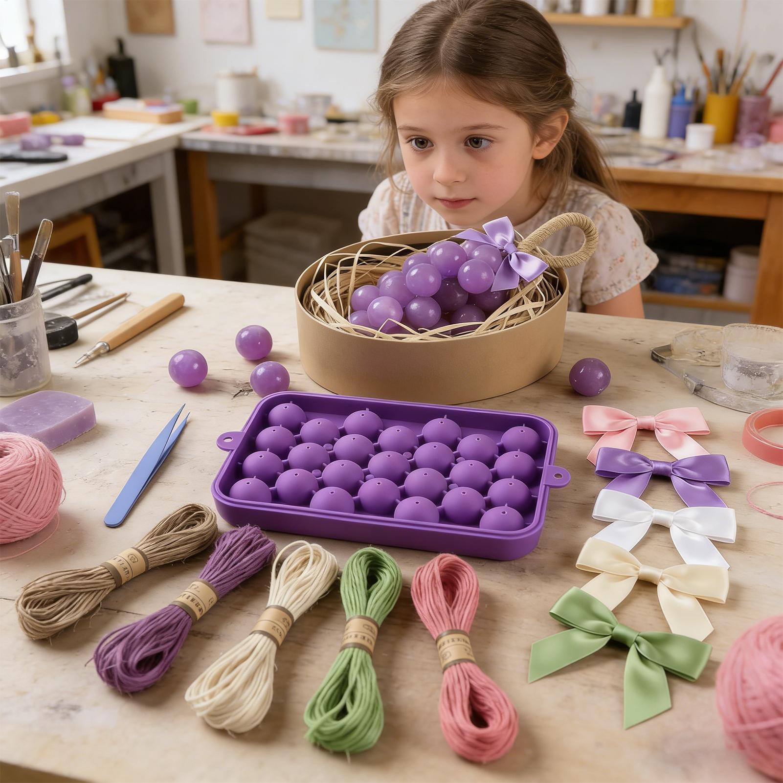Grape Soap Mold Easy-Release F - Soap Making Lab のレビューと価格