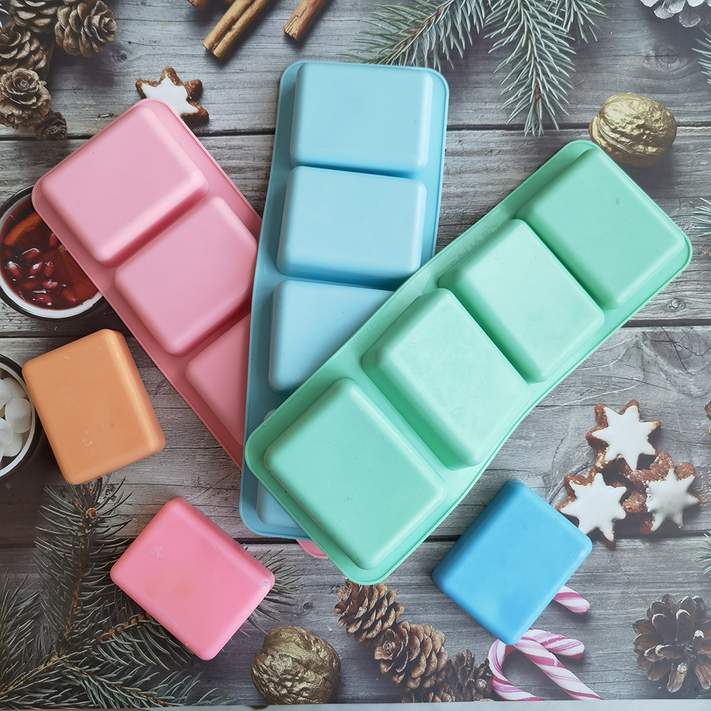 Silicone Soap Mold 4 Holes Ova - Soap Making Homemade のレビューと価格