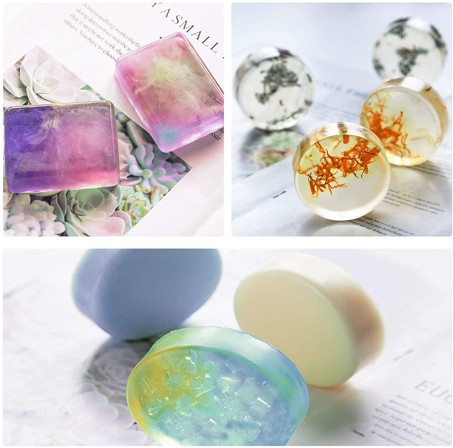 Silicone Soap Mold 4 Holes Ova - Soap Making Homemade のレビューと価格