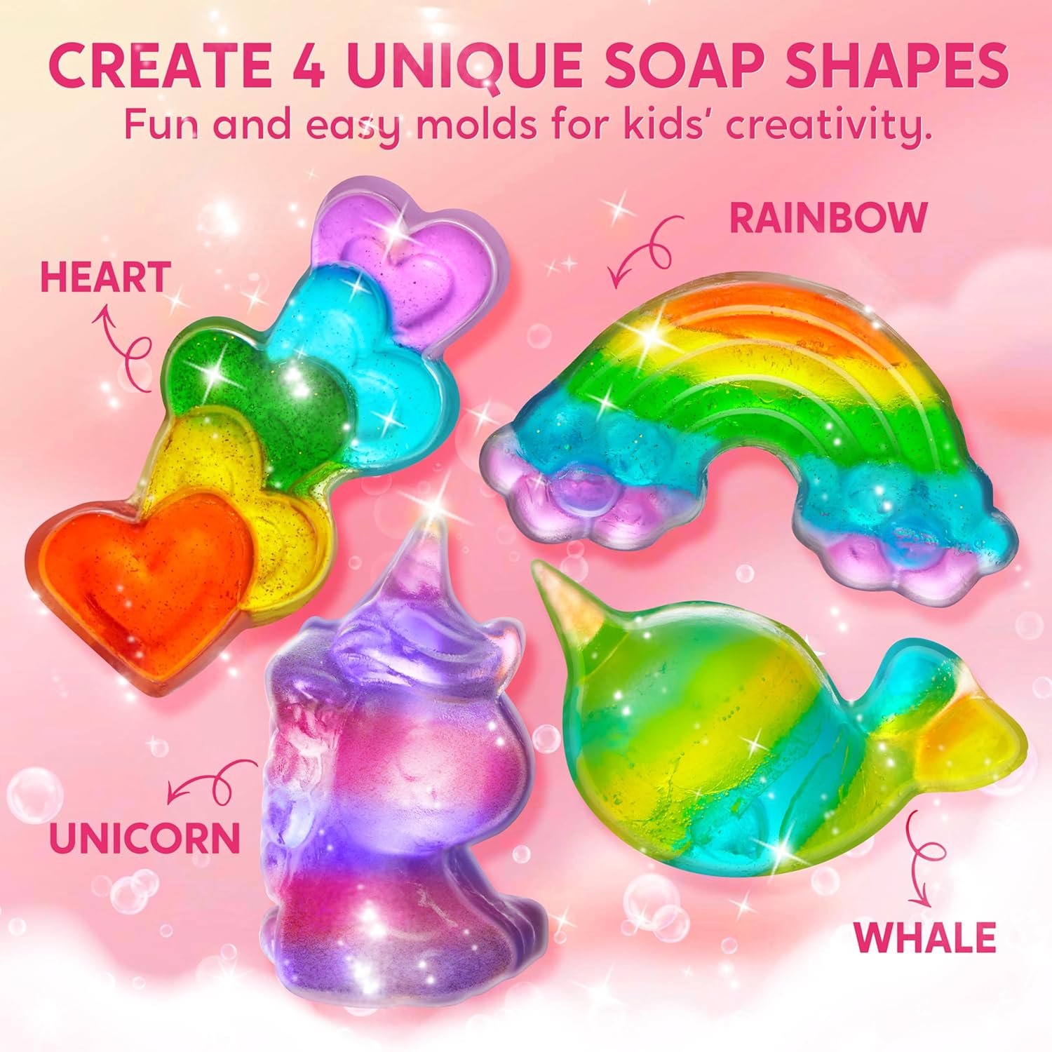 JOYFY Unicorn Soap Making Kit  - Soap Making Lab のレビューと価格