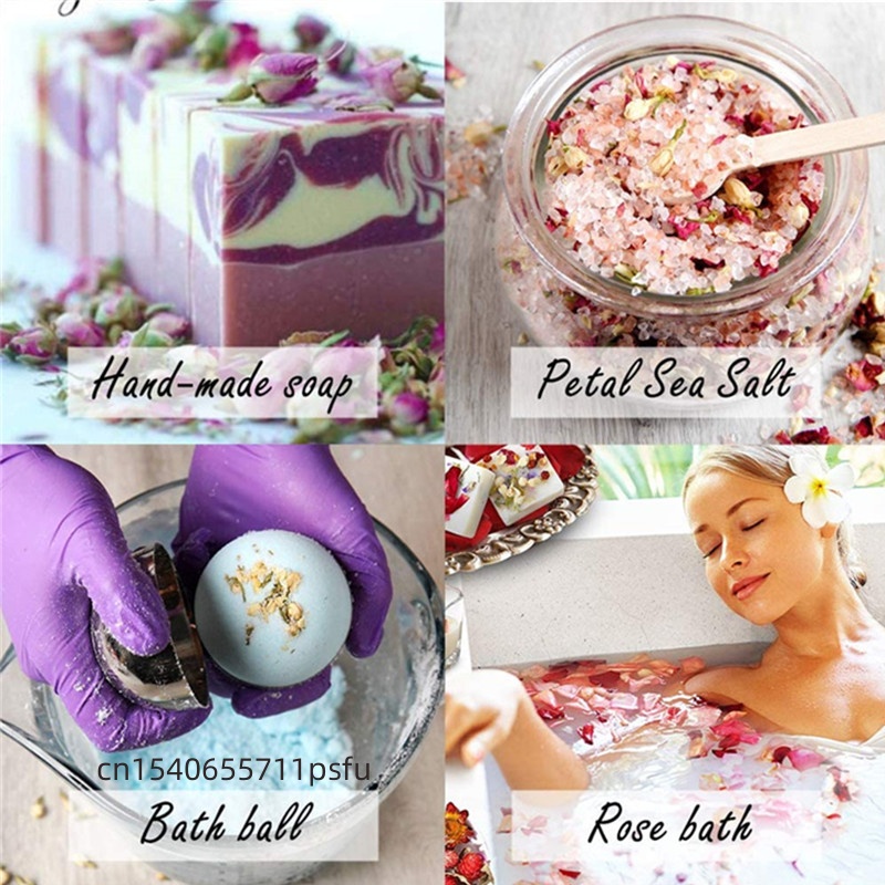 Premium Natural Pink Rose Drie - Soap Making Home のレビューと価格