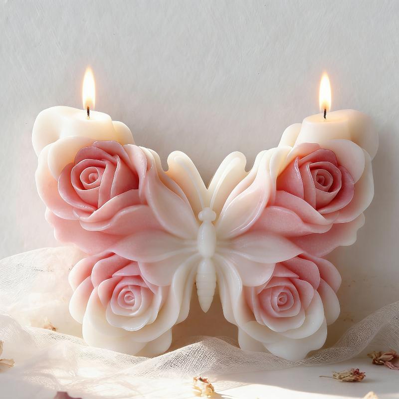 DIY Rose Butterfly Form Silico - Soap Making Name のレビューと価格