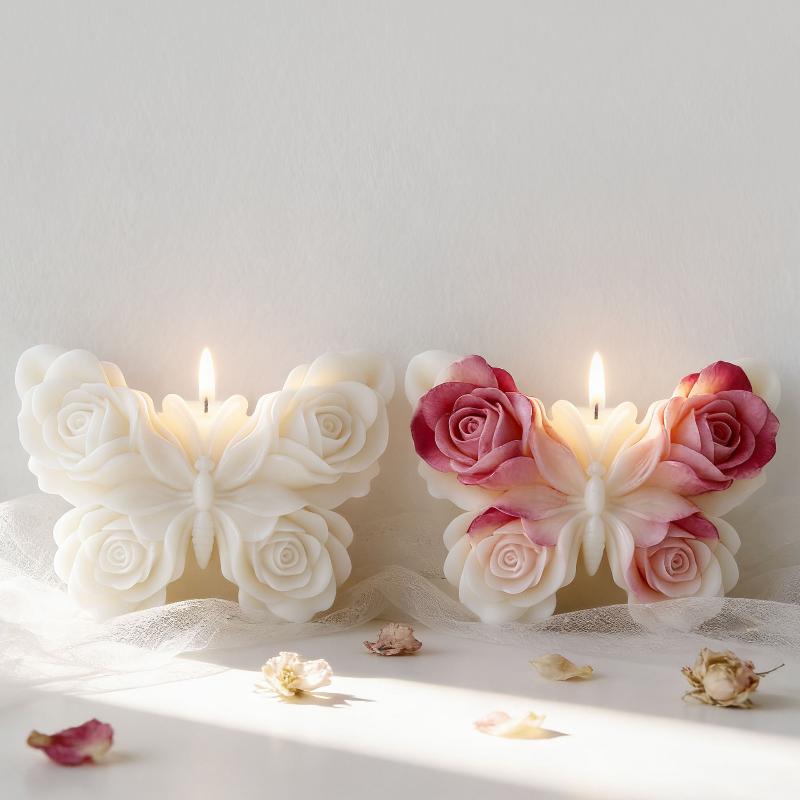 DIY Rose Butterfly Form Silico - Soap Making Name のレビューと価格