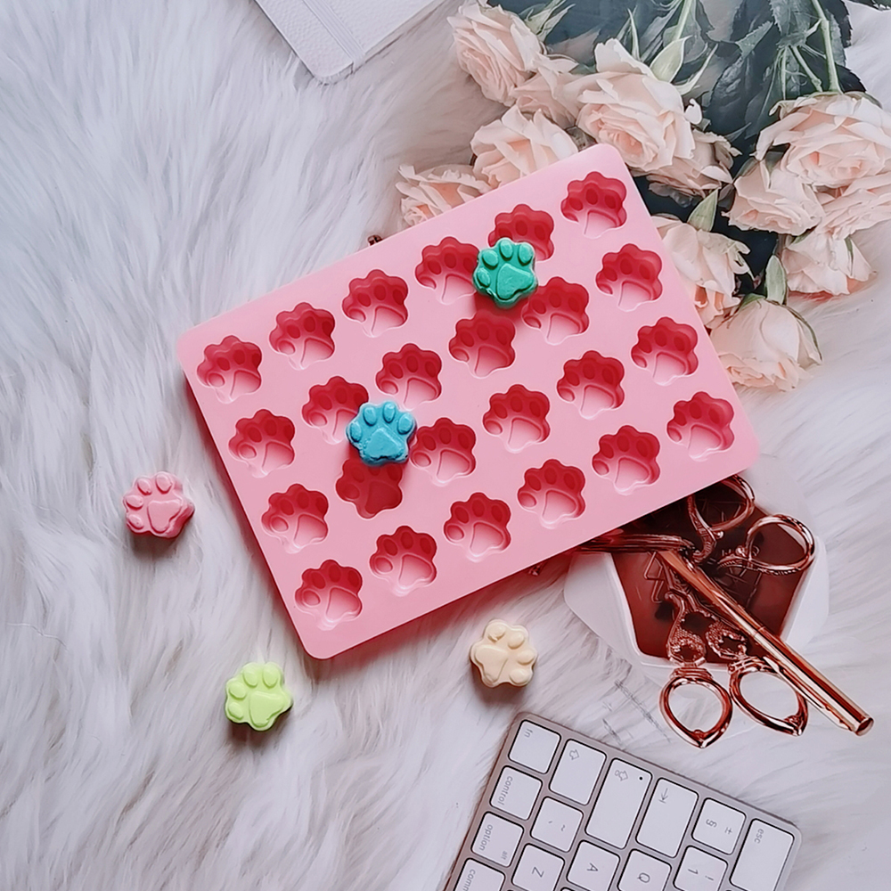 Dog Paw Silicone Mold Cat Anim - Soap Making Lab のレビューと価格
