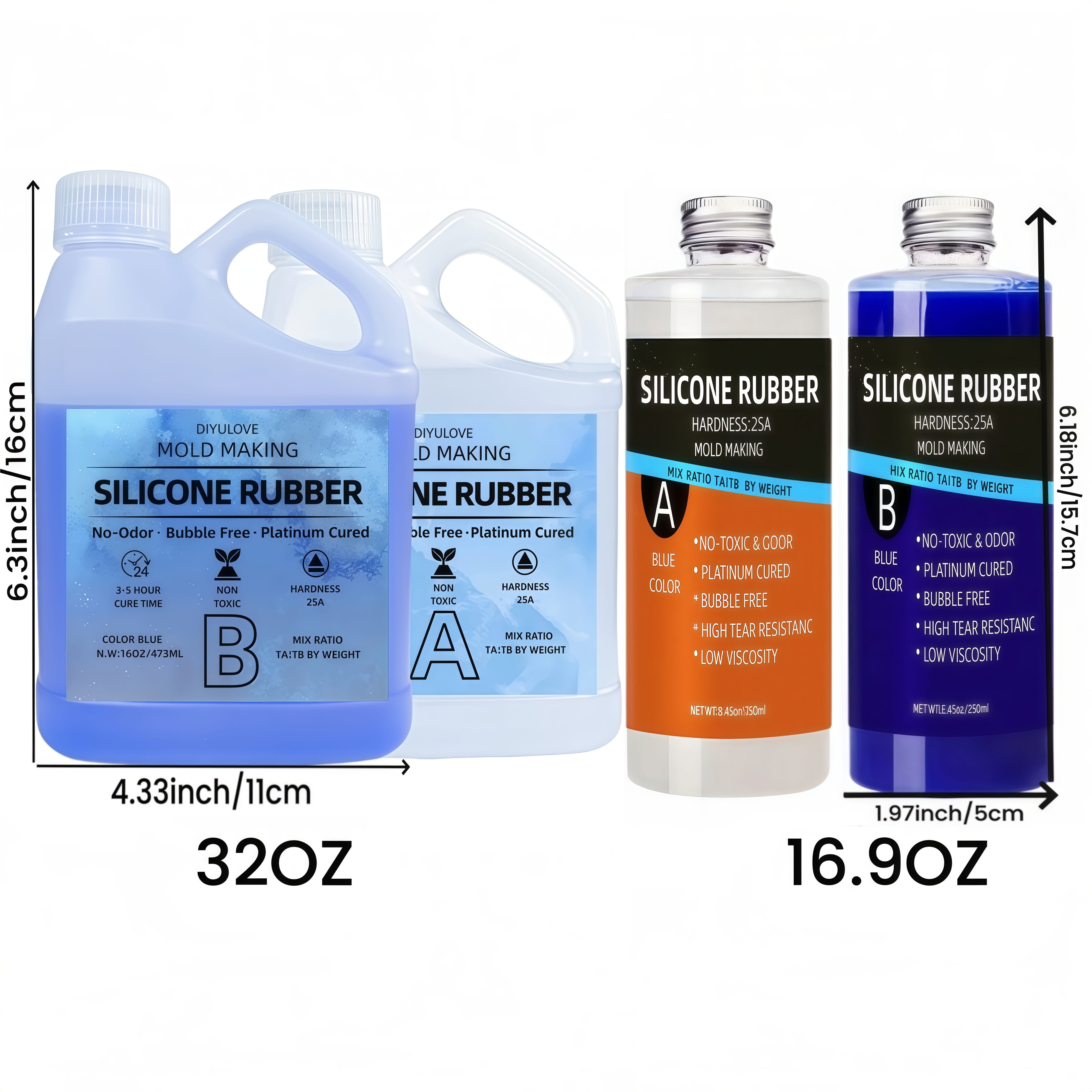 32oz High-Performance Silicone - Soap Making Name のレビューと価格