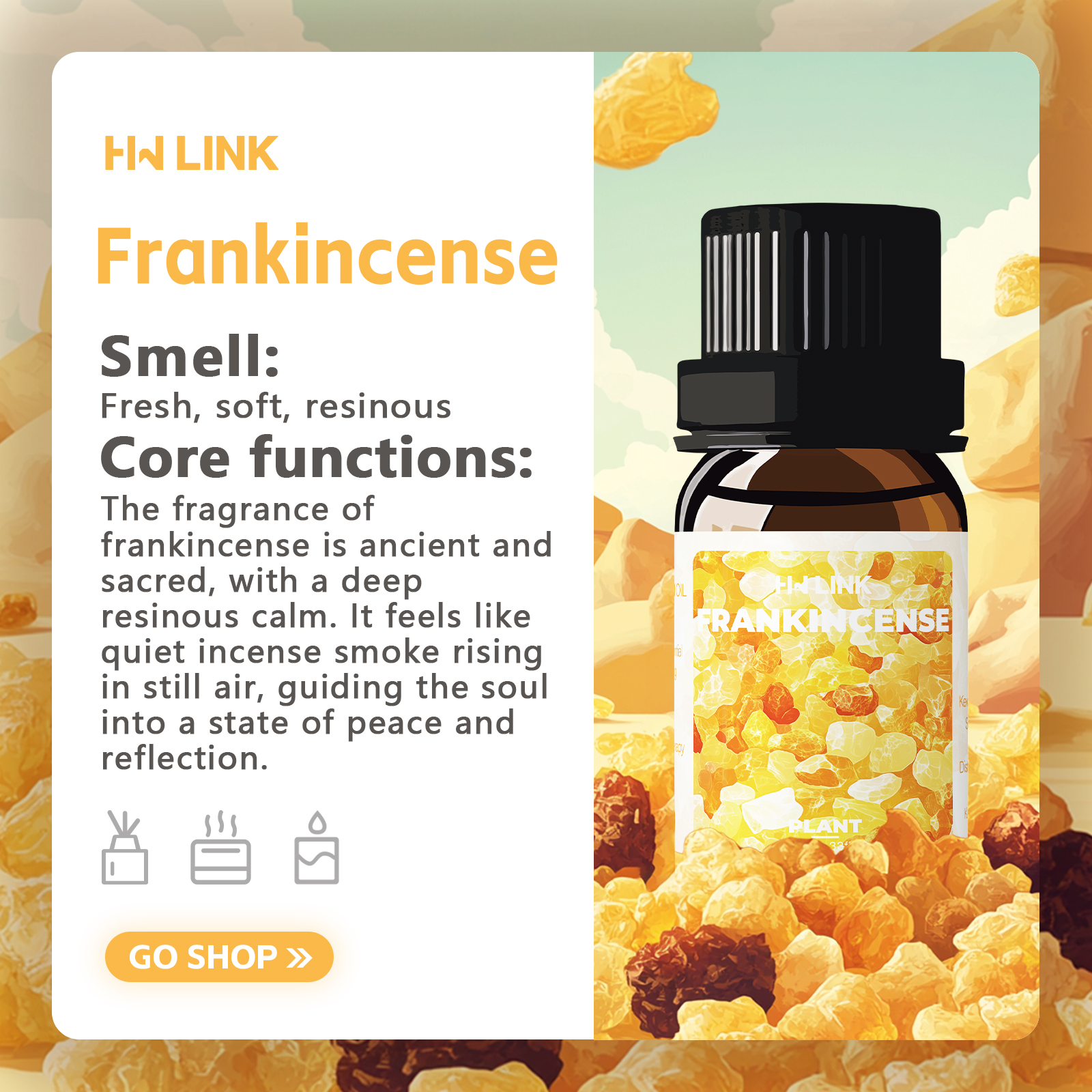 Frankincense Essential Oil 10m - Soap Making Ingredients のレビューと価格