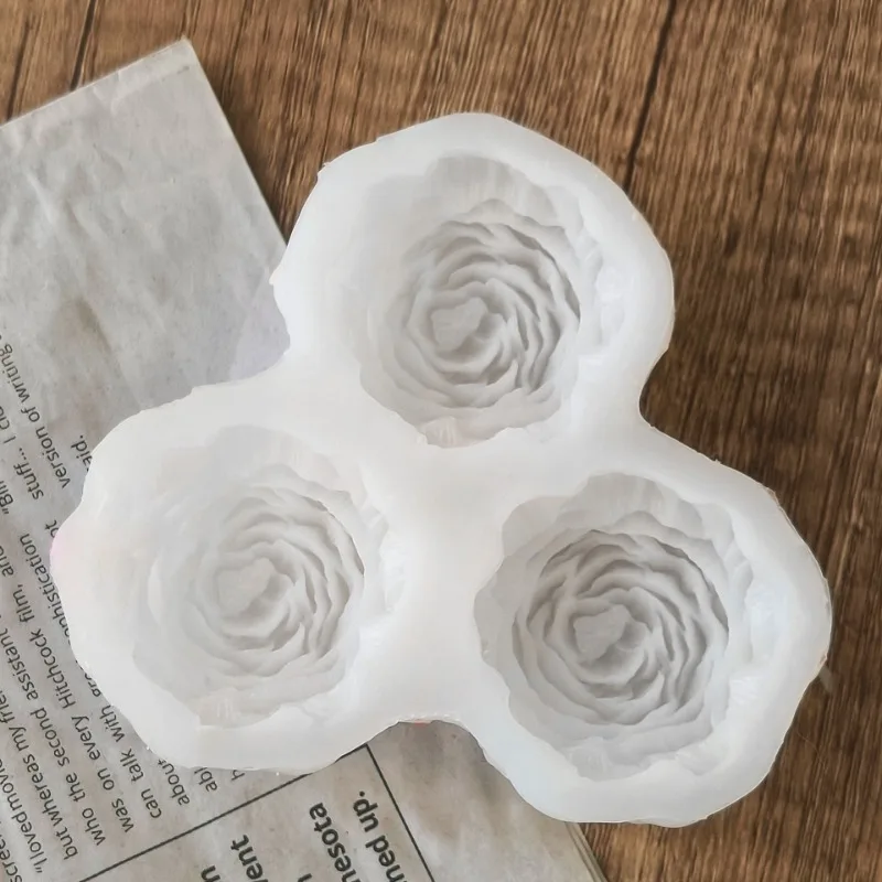 Peony Flower Candle Silicone M - Soap Making Name のレビューと価格